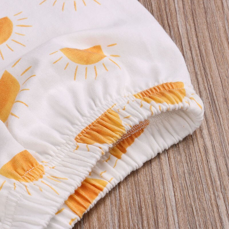 Pantalones cortos holgados para bebés de 0 a 3 años, bombachos a la , con patrón de Sol de arcoíris, estilo bohemio