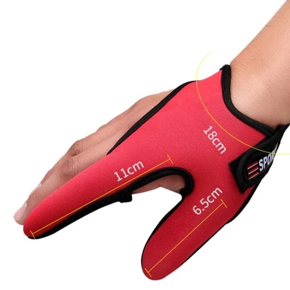 Guantes de pesca antideslizantes y anticortes, manoplas protectoras de 2 dedos, accesorios para aparejos de pesca, guantes de ciclismo, primavera y verano