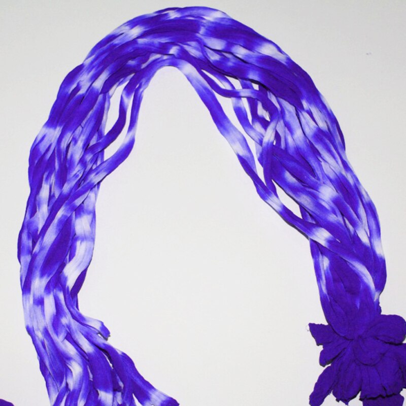 5pcs Double Color Nylon Stocking Flower Material Tensile Stocking Material Accessory Handmade Home DIY Nylon Flower Crafts: 9