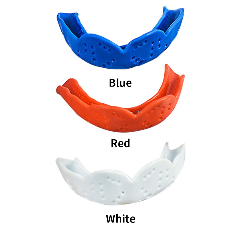 Voor Sanda Boksen Comfortabele Draagbare Met Gat Veilig Shield Eva Geurloos Gum Twee Kanten Lichtgewicht Sport Gebitsbeschermer Multicolor