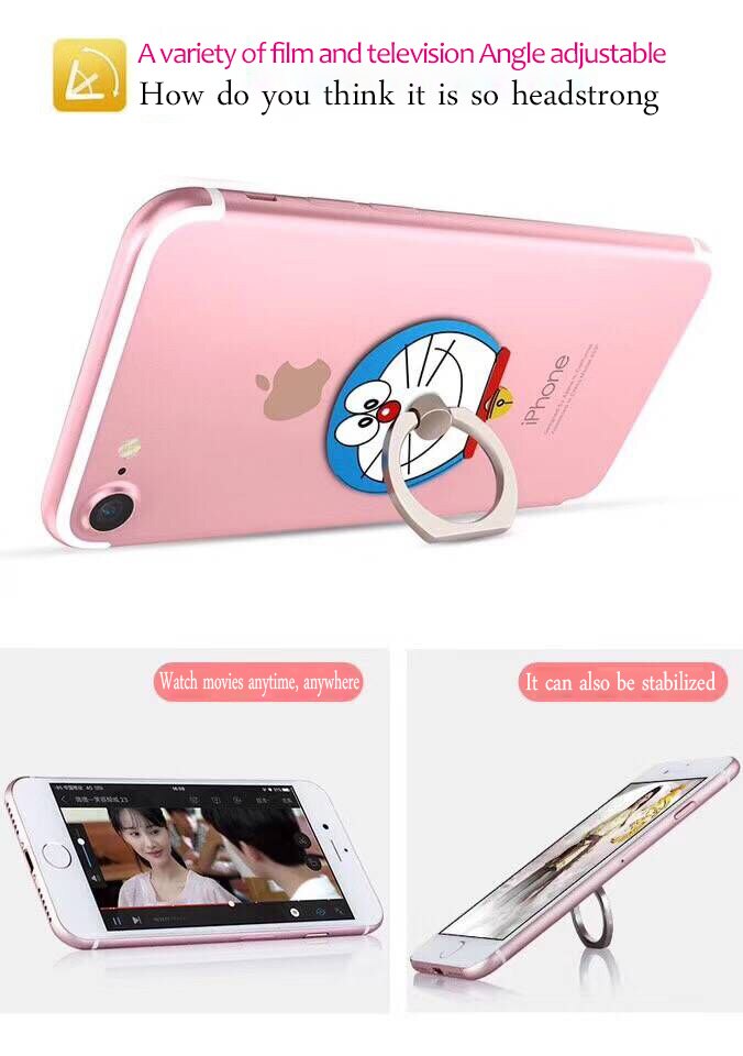 Telefoon autohouder voor iphone 8 x 6 7 huawei mate 10 lite 360 graden draaibare magneet mobiele ring ondersteuning telefoon ringstandaard