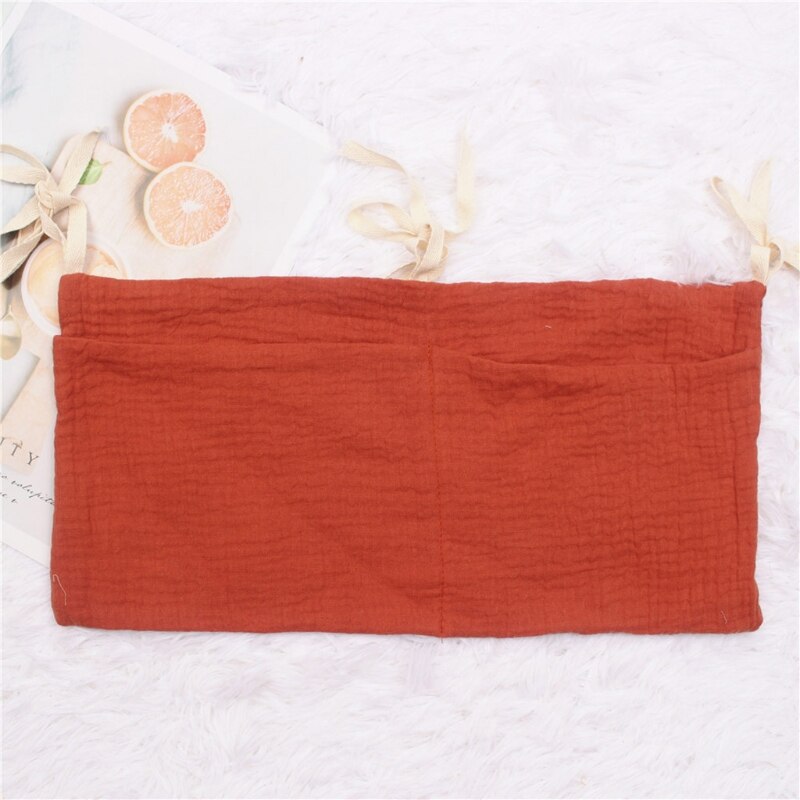 Sac de rangement pour jouets, bouteille de couches en coton pour berceau, sac de rangement pour jouets, utilisé pour ranger les vêtements de bébé, facile à accrocher,