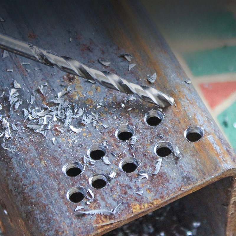 Broca helicoidal de acero de alta velocidad HSS, vástago hexagonal de 1/4, mango Hexagonal de repuesto, herramienta eléctrica de acero de 3/4/5/6/8/10mm, 5 uds.