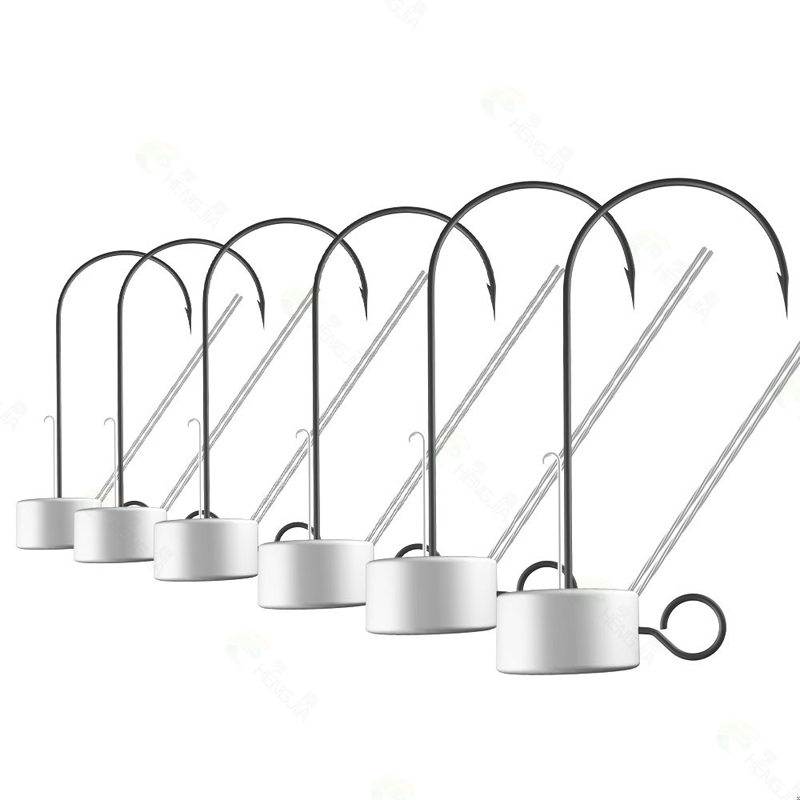 Wokotip 6pcs/Lot Mushroom Head Jig Head Fishing Hook Weedless Fishing Ned Rig Bass Fishing Tackle with box 3.5g 5.5g 6.5g