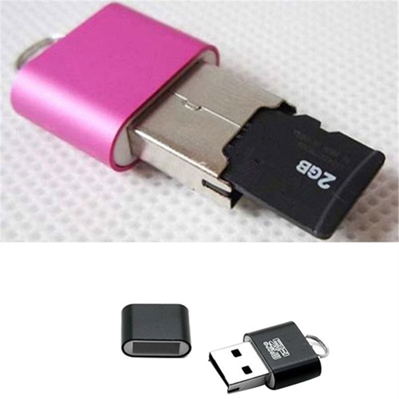 Mini USB Portable 2.0 Micro SD TF T-Flash lecteur de carte mémoire adaptateur lecteur Flash SD mémoire Flash