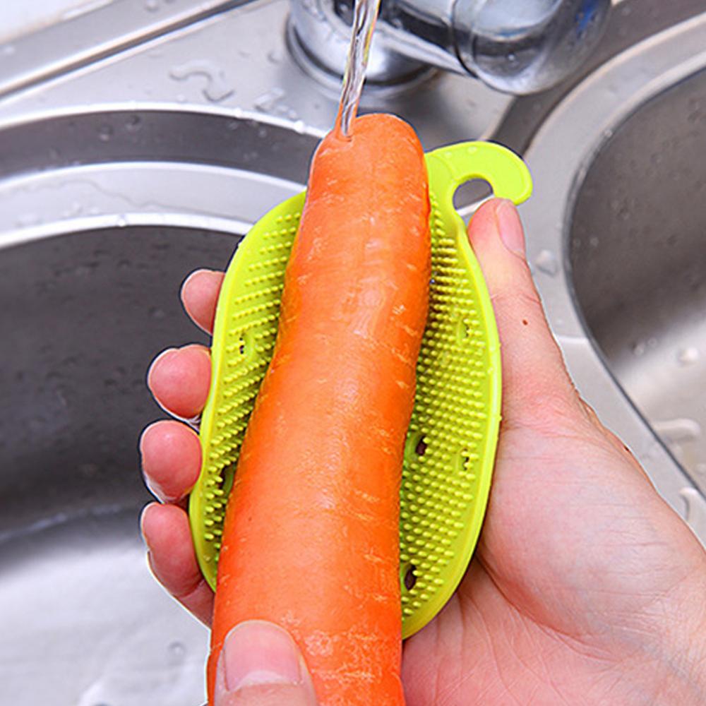 Multi-functional Protect Hand Dirt Clean Brushes Easy Cleaning Tools Potato Scrubber Fruit Accessories Kitchen Gadgets 1 pcs