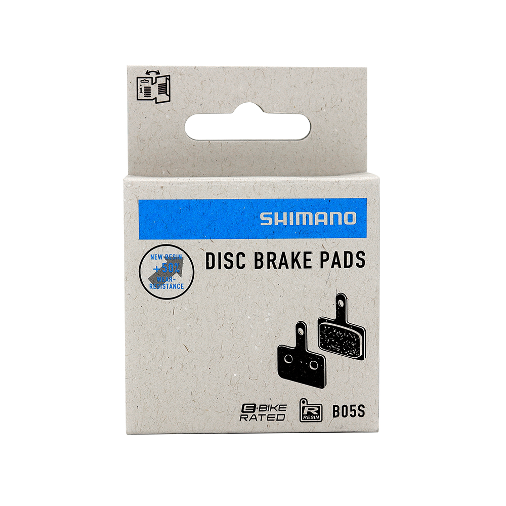 SHIMANO B05S Hars Schijfremblokken Voor BR-MT200 MT400 UR300 MT500 M355 M375 M415 M446 M485 M525 Voor MTB Fietsonderdelen: YELLOW