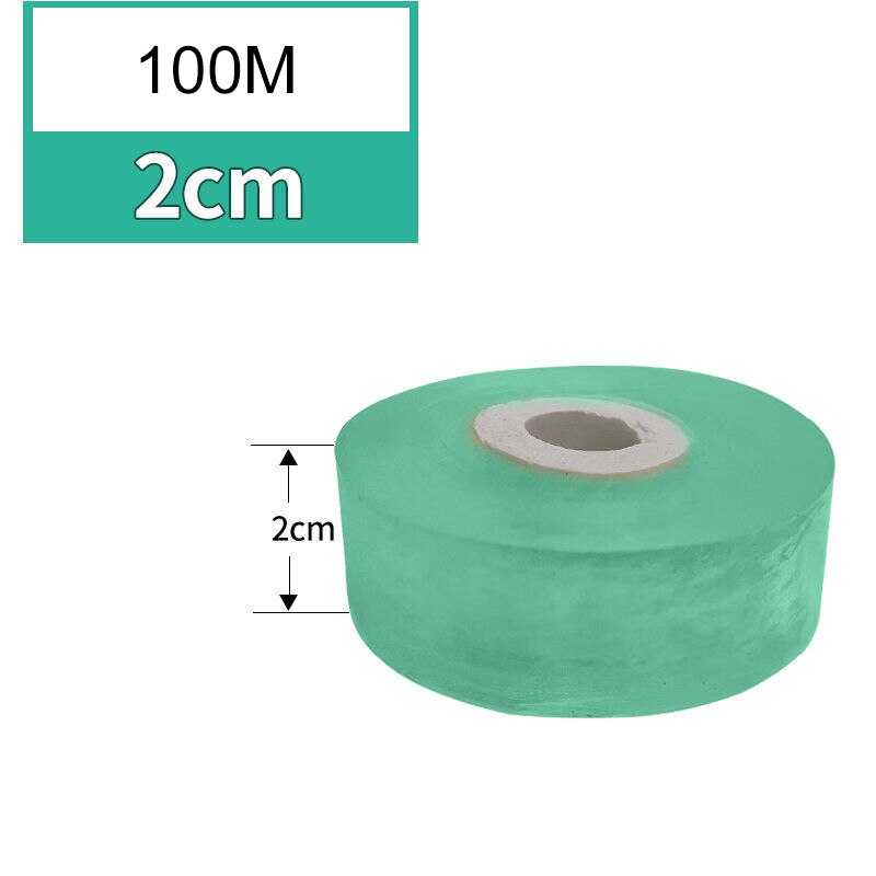100m ruller podetape strekkbar selvklebende podefilm frukttrepodeverktøy hagebindstape: 2cm