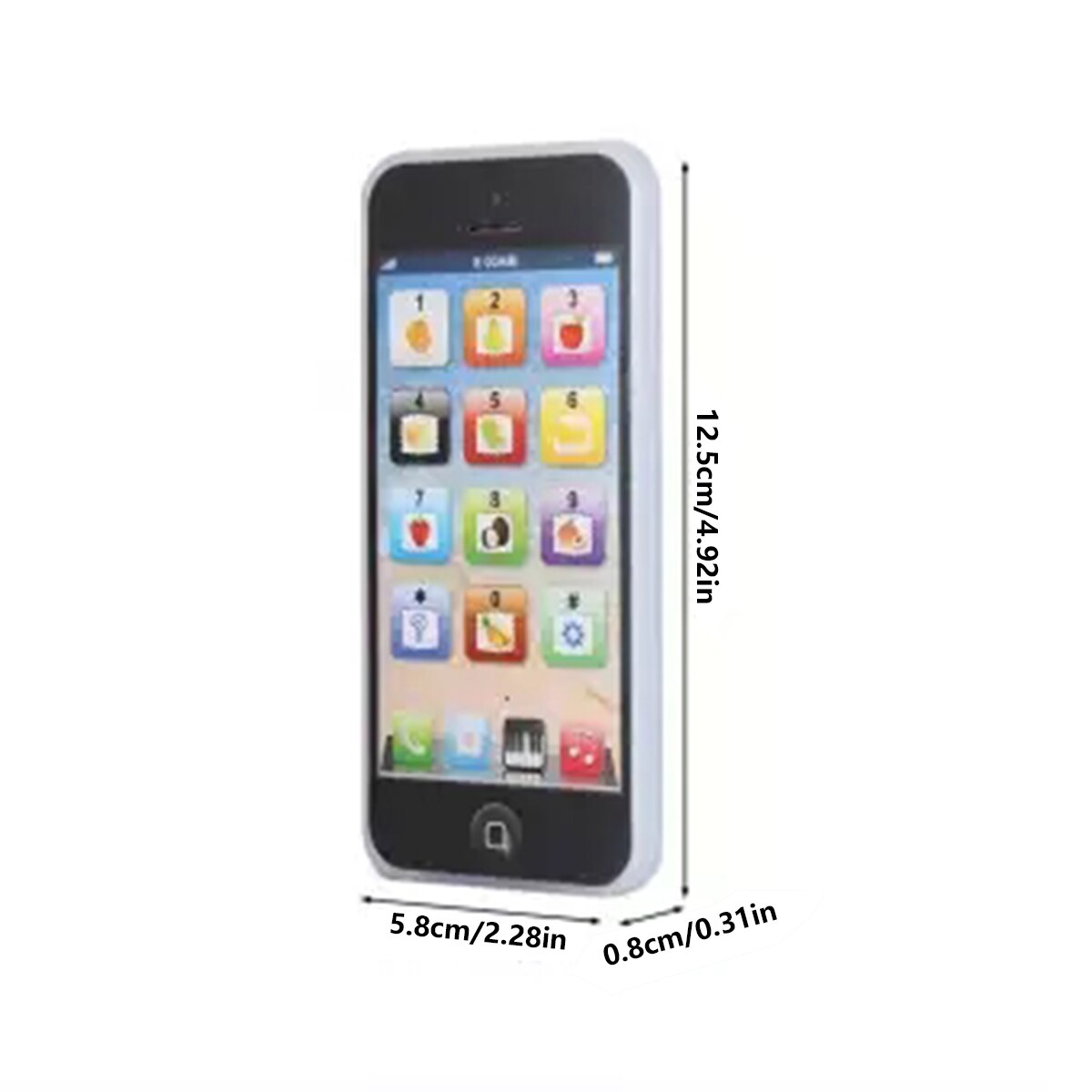 Simulatie Telefoon Studie Speelgoed Baby Kids Kinderen Spelen Muziek Leren Engels Educatief Mobiele Telefoon
