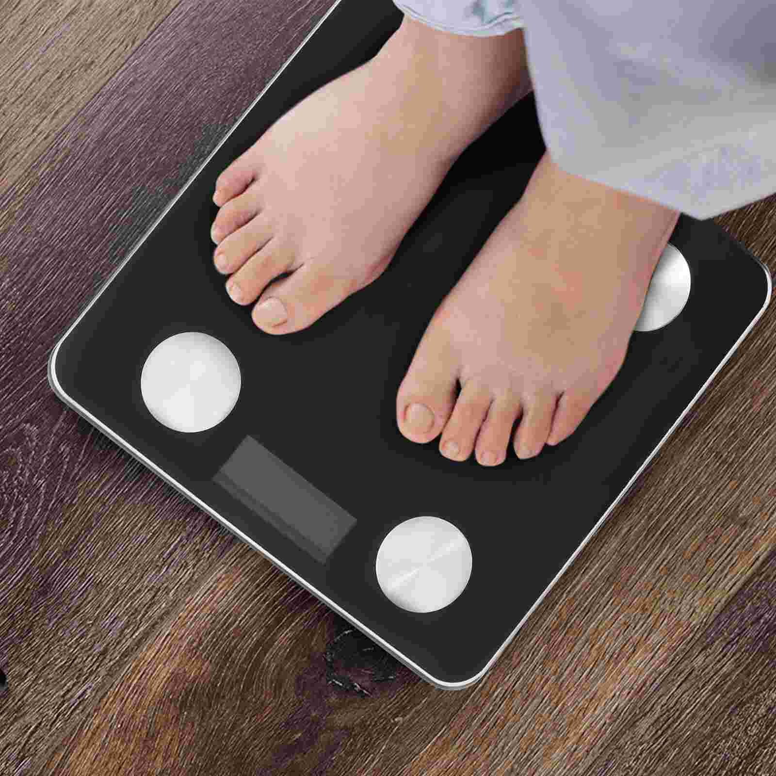 Body Fat Scale Smart Digital Bathroom Wireless Smart Phone Weight Scale APP Electronic BMI Composition Analyzer (No Battery)