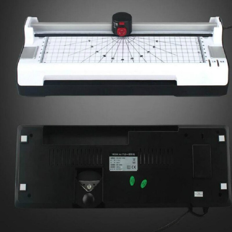 A3 Photo Paper and Cold Thermal Laminator Machine Quick Warm-up Fast Laminating Speed with EU Plug Multifunctional functions
