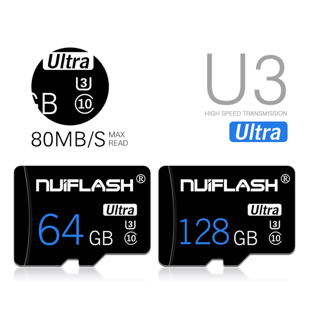 NUIFLASH 4/8/16/32/64/128GB High Speed C10 Data TF Geheugenkaart voor Telefoon Tablet Micro sd-kaart smartphone flash card