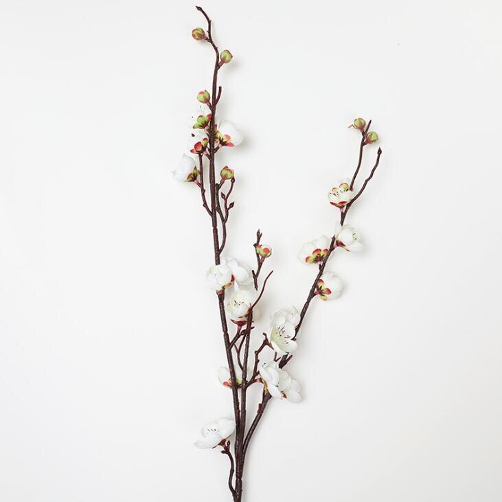 1Pc Kunstmatige Winterseet Bloem Takken Wit Roze Rood Geel Mume Lamei Bloem Voor Kerst Deur Tafel Bloemen Decoratie: Style 10   96cm