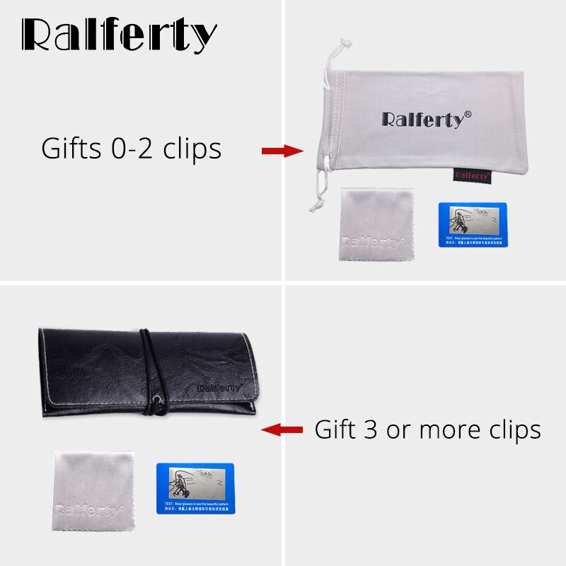 Ralferty student 5 in 1 magnetisk solbrille børn børn klip på briller  tr90 optiske recept briller stel 3d brille  tr8006