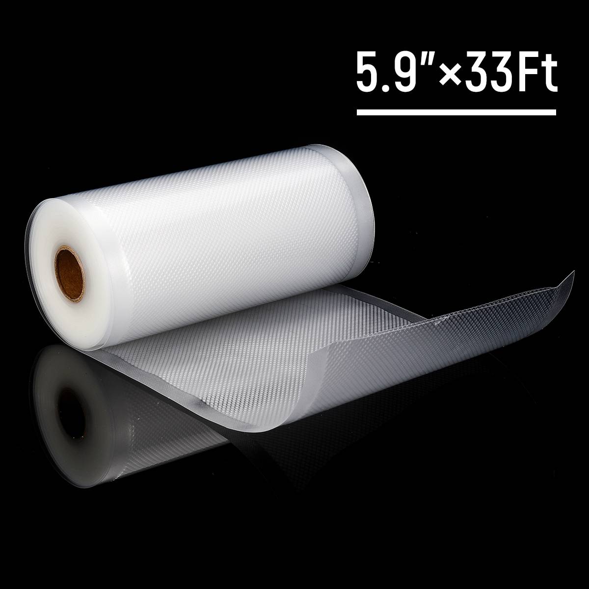 Vakuumforseglingsposer vakuumforseglingsfilmruller til mad vakuumposer køkkenopbevaring af madforseglingsmiddel sparer frisk langtidsholdbar 1000cm: 15 x 1000cm