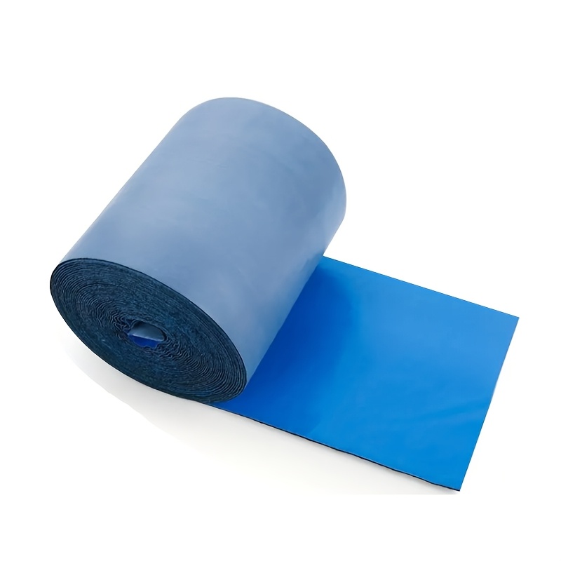 This polyethylene tape offers waterproofing, temperature resistance, and UV protection for various surfaces.: Blue / Other