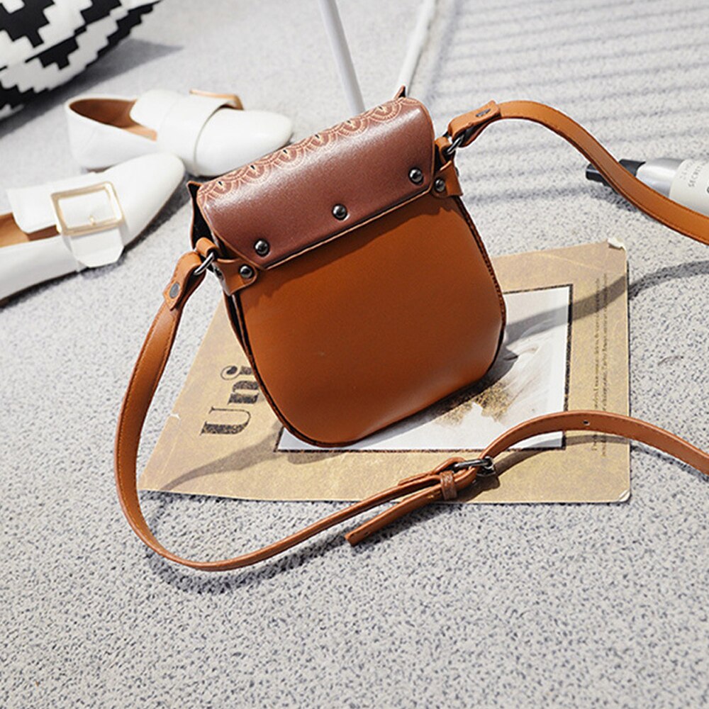 Mini sac à bandoulière en cuir pour femmes, Animal mignon, sacoche à épaule, dessin animé hibou, sacs créatifs pour filles, bourse en polyuréthane, QF Unique