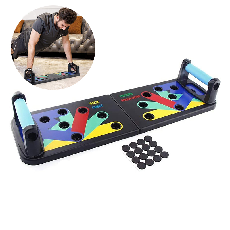 Push Up-Tabla de ejercicios para hombre y mujer, herramienta para hacer ejercicio, soporte Push up para gimnasio, equipo de entrenamiento corporal con realce, novedad