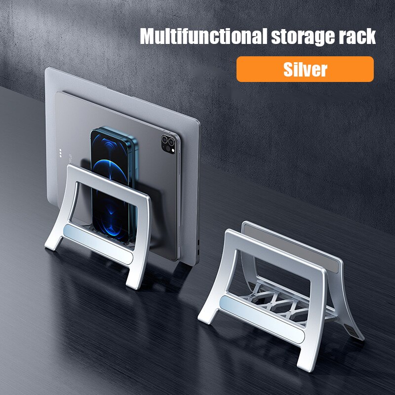 Soporte de plástico para ordenador portátil, accesorio para Macbook Air Pro, Tablet, Notebook, Macbook Pro: Silver