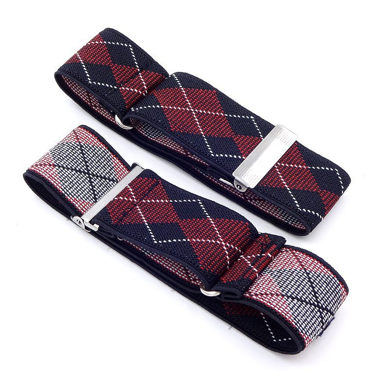 1 para koszula męska regulowana opaska na ramię rękaw podwiązka barman mankiet uchwyt moda opaska na ramię przytrzymaj