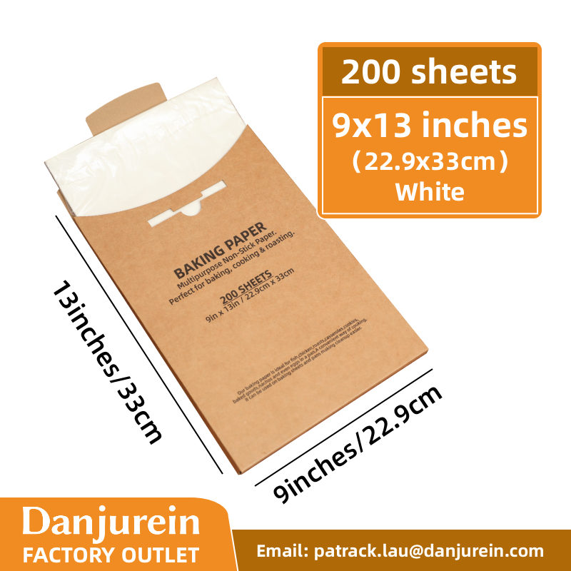 Parchment Paper Baking Paper 4"6"8"9"10"12" Precut Non-Stick Grilling Food Packaging Oven Air Fryer Steaming Bread Cake Cookie: Orange