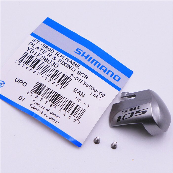 Shimano 105 series st -5800 shifter typskylt  y01 f 98030/y01 g 98030 st-5700 st-5800: 5800 kvar
