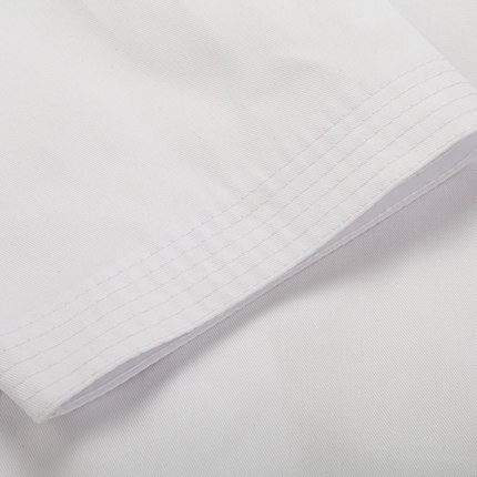 Ropa de manga larga transpirable para niño adulto de tae kwon do, ropa de karate taekwondo, uniforme, cinturón blanco dobak