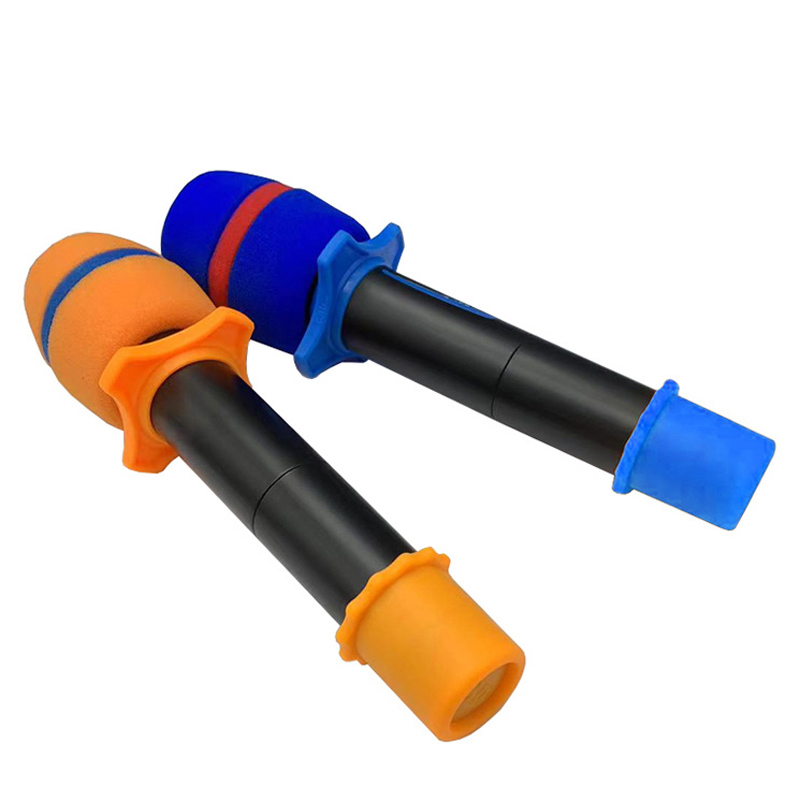 Microfoon Sponzen Mouw Anti-Rolling Mic Bescherming Ring Staaf Siliconen Draadloze Handheld Houder voor Microfoon KTV DJ Apparaat
