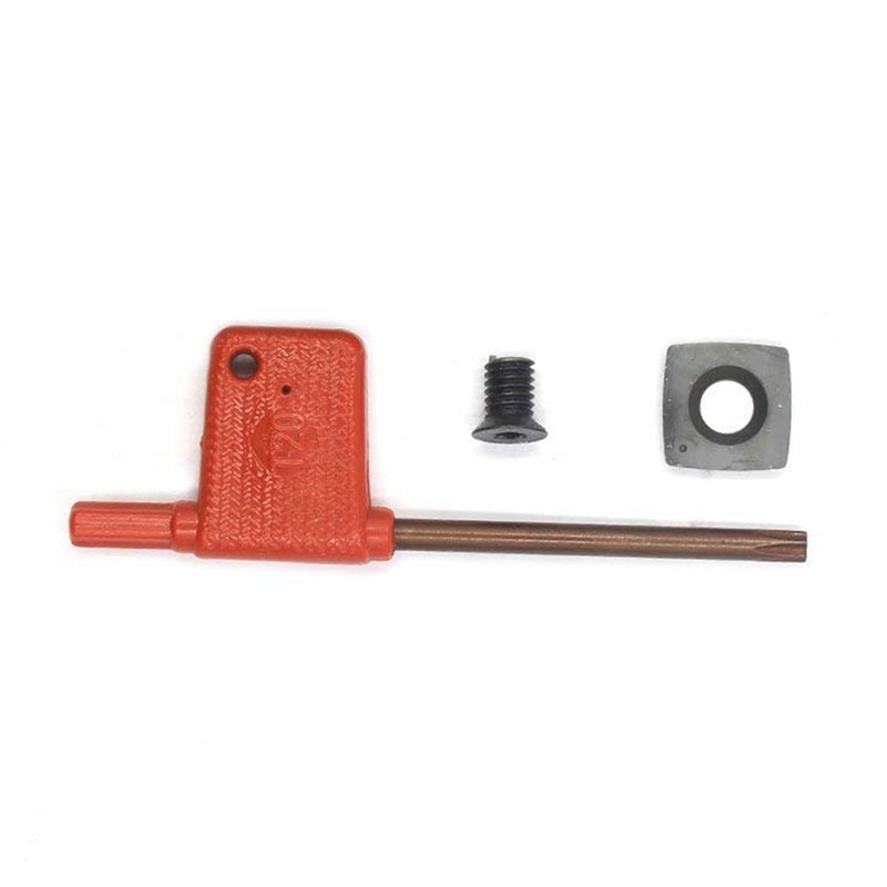 Herramienta de torneado de madera, desbaste, torno de madera con punta de carburo, tamaño completo, 1 Uds., inserto de corte de carburo cuadrado (15x15x2,5mm con Radio)