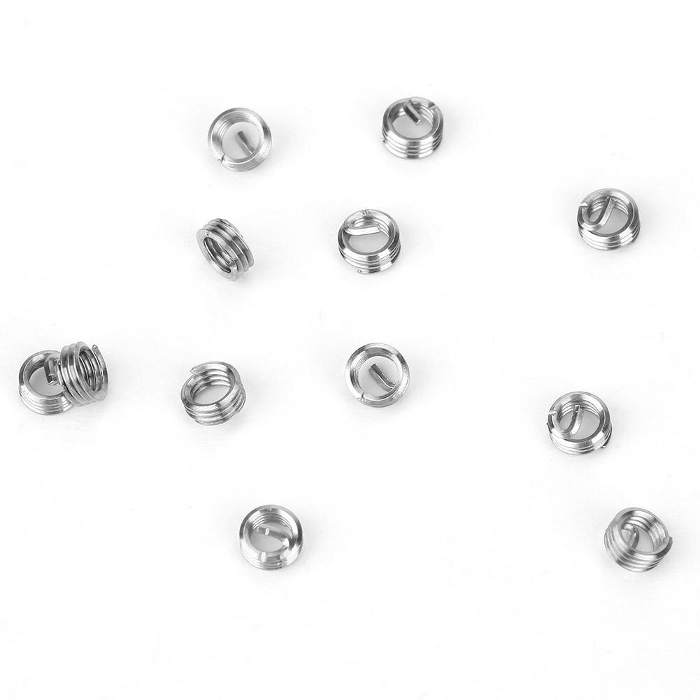 M3 Stainless Steel SS304 Coiled Wire Helical Screw Thread Inserts 100pcs