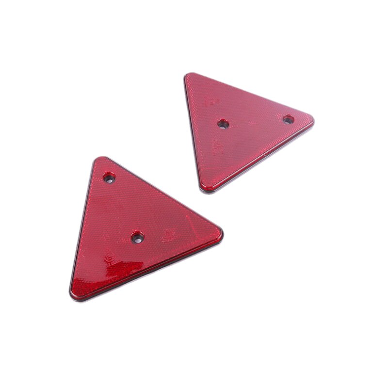 !	triangle REFLECTOR. trailer light ACCESSORIES PARTS RED TRAILER REFLECTOR trailer parts