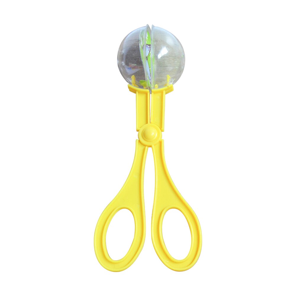 Enfants insecte attraper outil en plastique ciseaux pince à épiler Nature Exploration jouet pour explorateur en plein air camping randonnée: 17.5cm