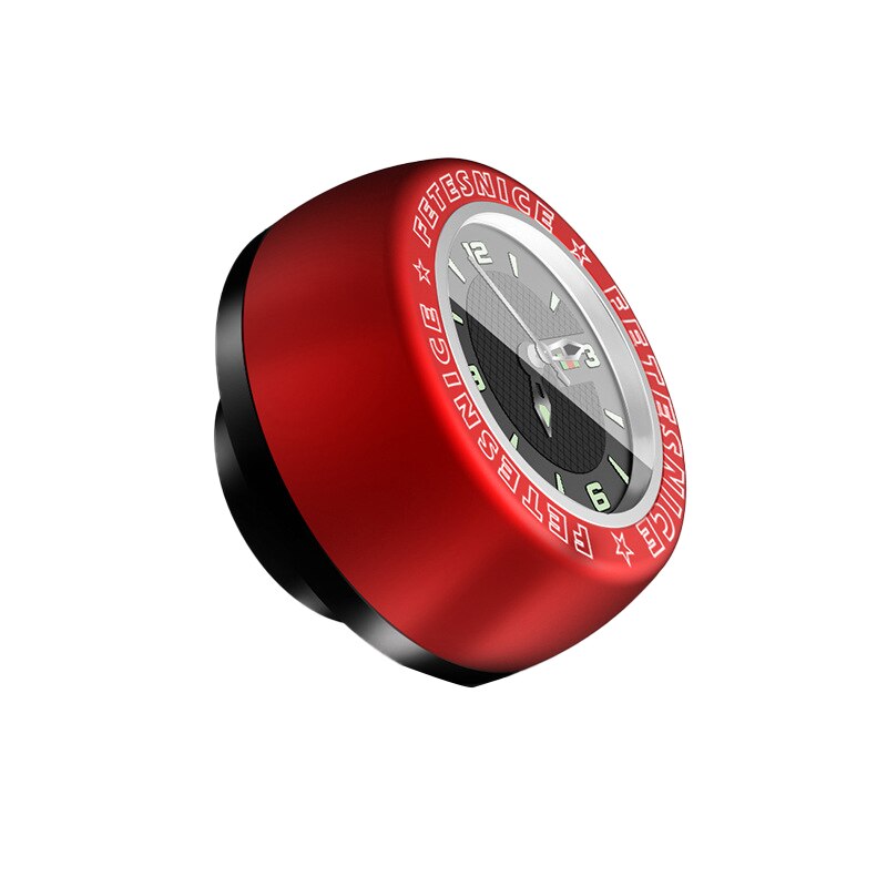 Fiets lichtgevende headset horloge computer fiets voertuig klok waterdicht fiets hoofd onderdelen horloge headset top kap stuurpen afdekking: Rb