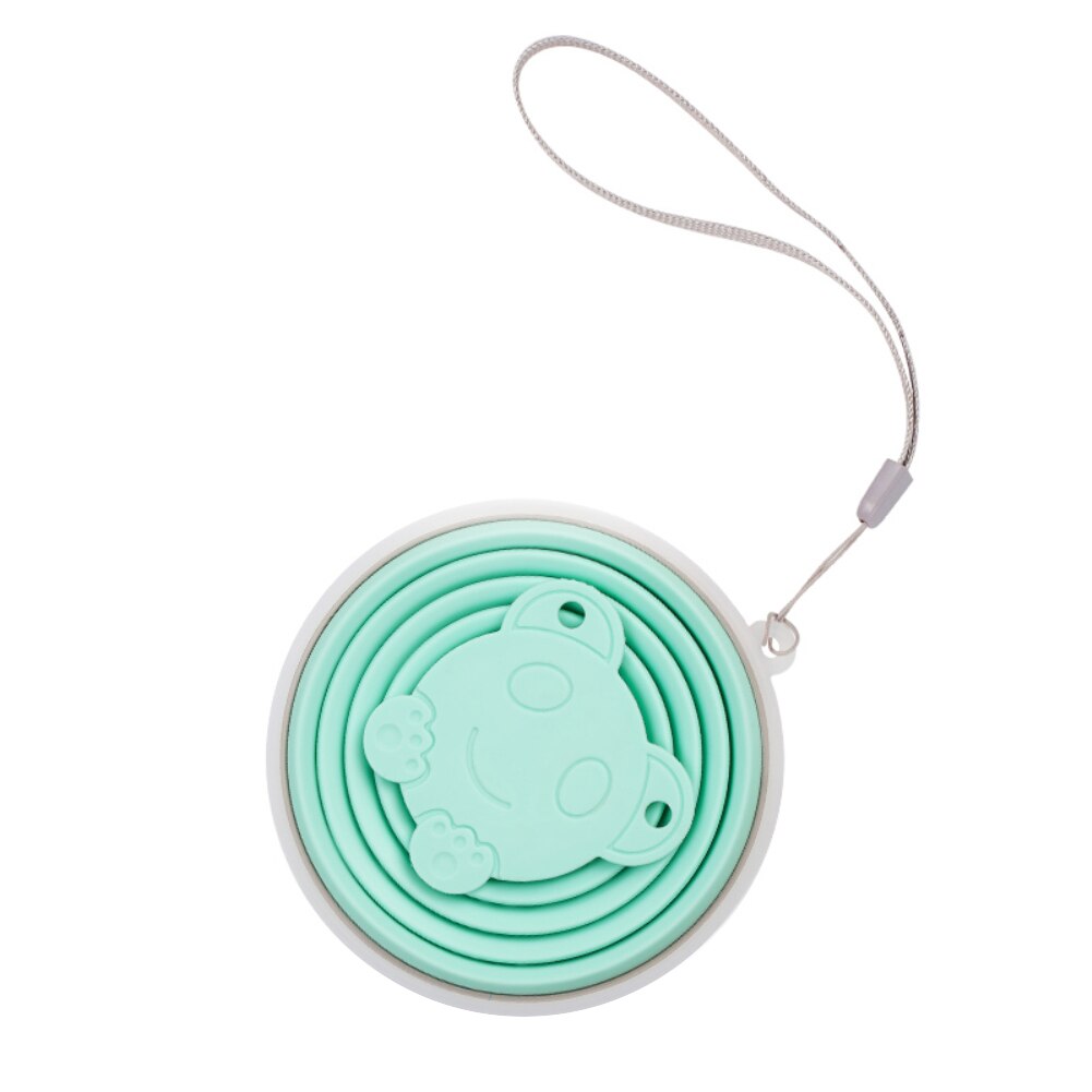 270ML Travel Cup Stainless Steel Silicone Retractable Folding cups Telescopic Collapsible Coffee Cups Outdoor Sport Water Cup: 3