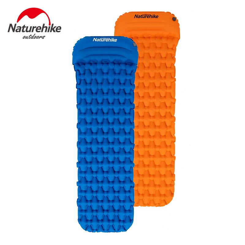 Naturehike Materasso Gonfiabile Sacco A Pelo di Campeggio pad con Cuscino all'aperto Ultralight Portatile Sacco A Pelo Tenda pad