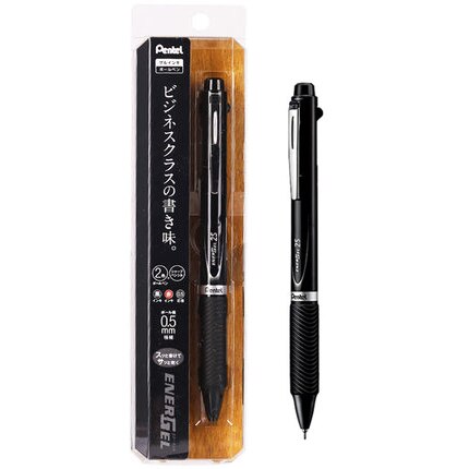 PENTEL Trinity-lápiz automático multifuncional, bolígrafo neutro de 0,5mm, XBLW355A, papelería multifuncional, 1 ud.: 1pcs black