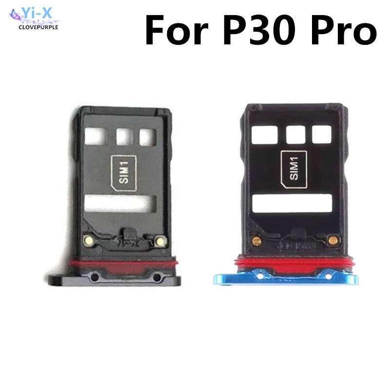Sim-kortbakke til huawei  p30 pro micro sd kortholder slot adapter dele