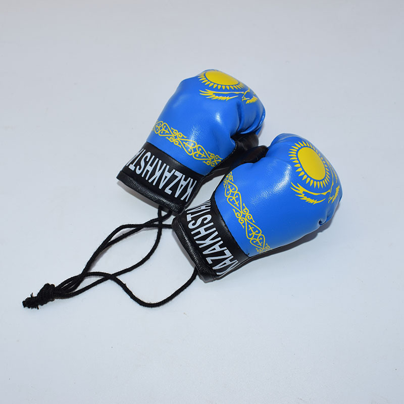 Albanien Schlüsselanhänger Boxhandschuhe Schlüsselanhänger Männer Anhänger Boxspiel Flagge Handschuhe Mini Auto Tasche Anhänger Sport Schmuck Zubehör: Rosa