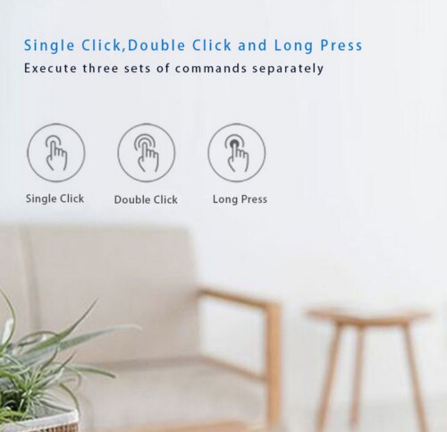 DIY Wireless Battery Switch ZigBee 3.0 Connection tuya Hub gateway for Smart life app Wireless Key Switch with tuya Zigbee hub