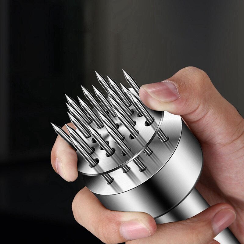 Kitchen Cooking Tools Meat Tenderizer Tool Pounder Gadgets Stainless Steel Steak Hammer Needle Household Pork Chop