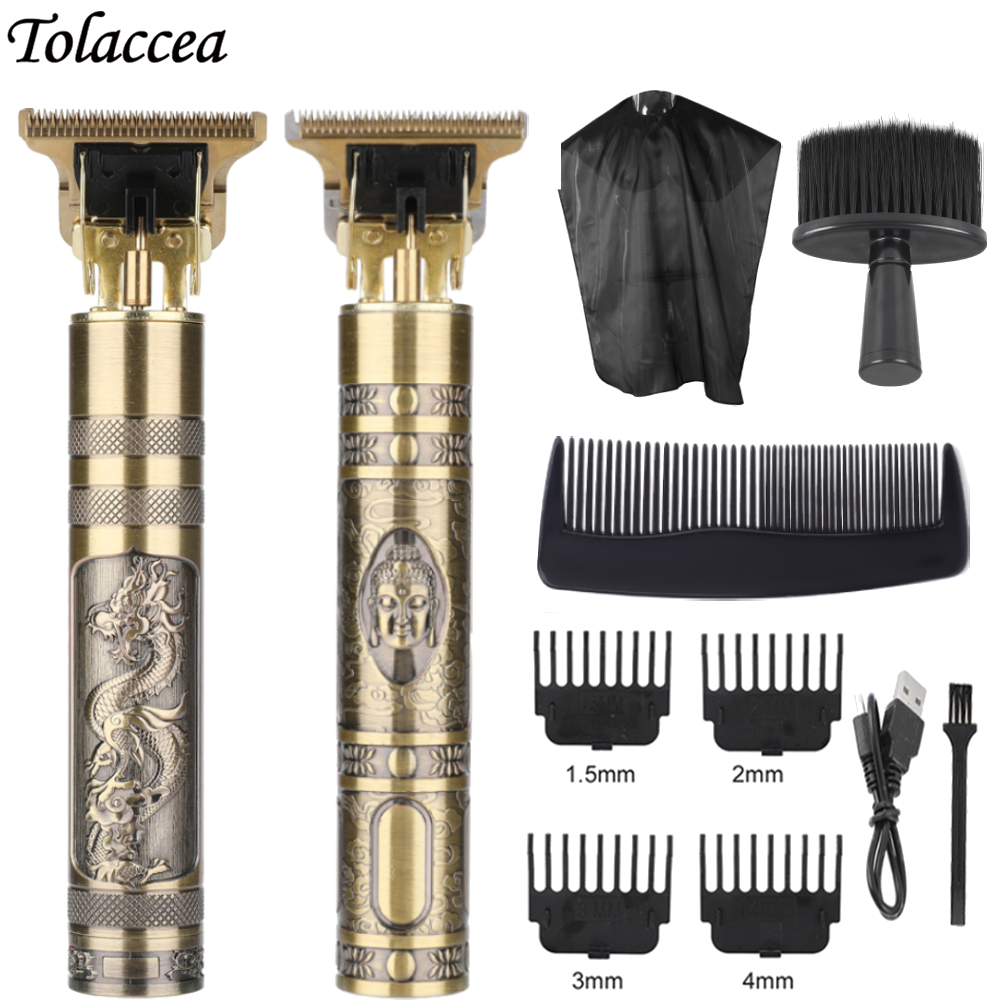 Electric Hair Clipper Barber Hair Cutting Machine Profession Baldheaded Hair Razor Cordless Men Beard Trimmer Shaver Hair Mower