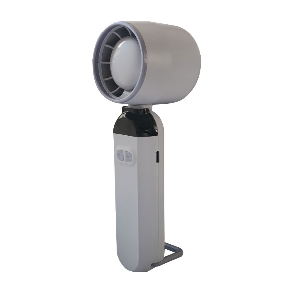 Draagbare ventilator Handventilatoren met snelheid Zomer Mini draagbare handventilatoren Dames Heren Persoonlijke ventilator voor reizen Kamperen enz: Blauw