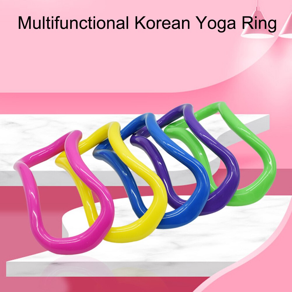 Yoga Ring Pilates Ausbildung Ring Zurück Bein Schmerzen Hause Trainingseinheiten Fitnessstudio für Brust Oberschenkel Arme Ader Erstreckt Sich Stärken ÜSpund Werkzeug