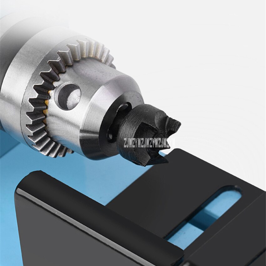 drx30 Mini Bead Lathe Home DIY Woodworking Lathe Machine Grinding Polishing Wooden Bead Lathe 220V 150W 4000-7000rpm 0.6-6.5mm