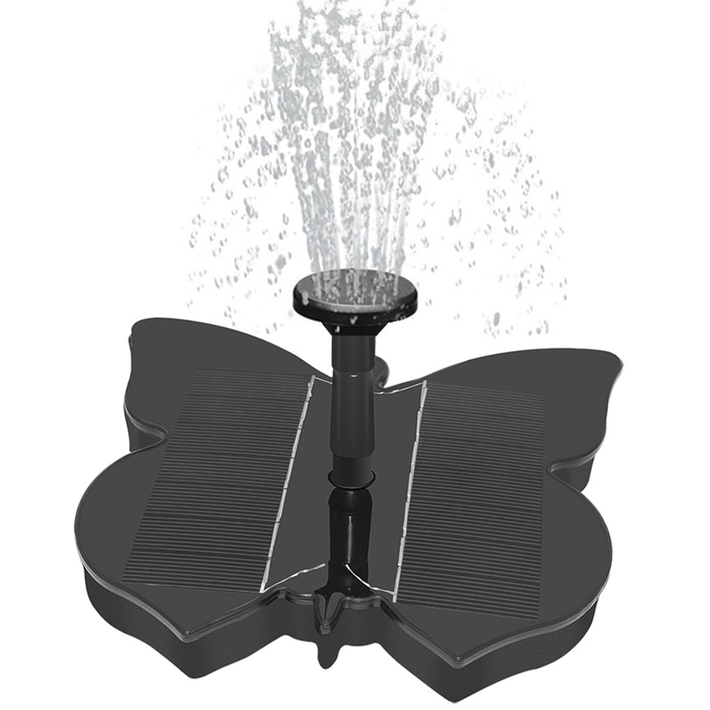 Solar Fountain Power Pump, Bird Bath Fountain Water Floating Pond Garden Patio Garden Decoration Water Fountain Fontanna Solarna: B