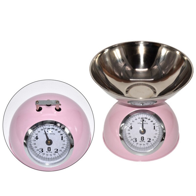 Precise Household Restaurant Kitchen Stainless Steel Scale Small Baking Food Scale Retro Small Table Scale