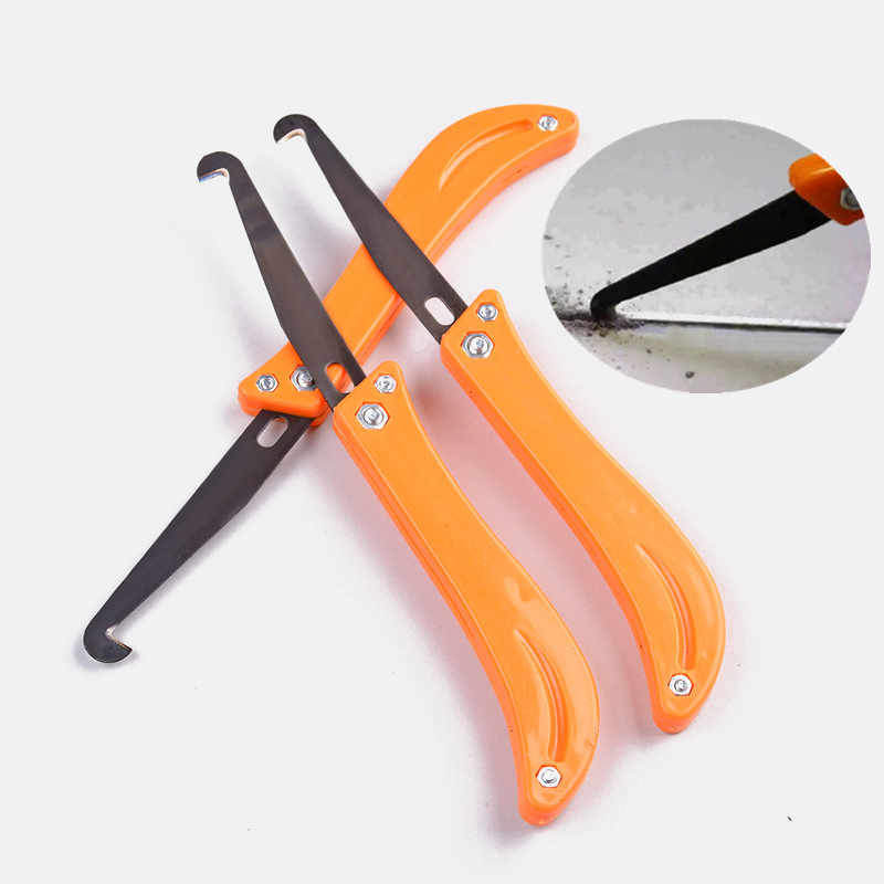 Tile Gap Repair Tool Cleaning and Removal Grout Hand Tools Notcher Collator Tile gap repair tool Hook Knife