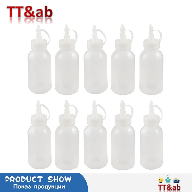 10 pcs 100ML Kitchen Plastic Squeeze Bottle Condim... – Grandado
