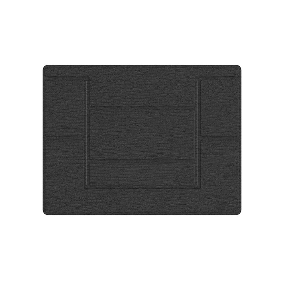 Tragbare Verstellbare Laptop Stand bequem Laptop Pad Klapp Halterung Funktion Tablette Halfter für iPad MacBook Laptop: Schwarz