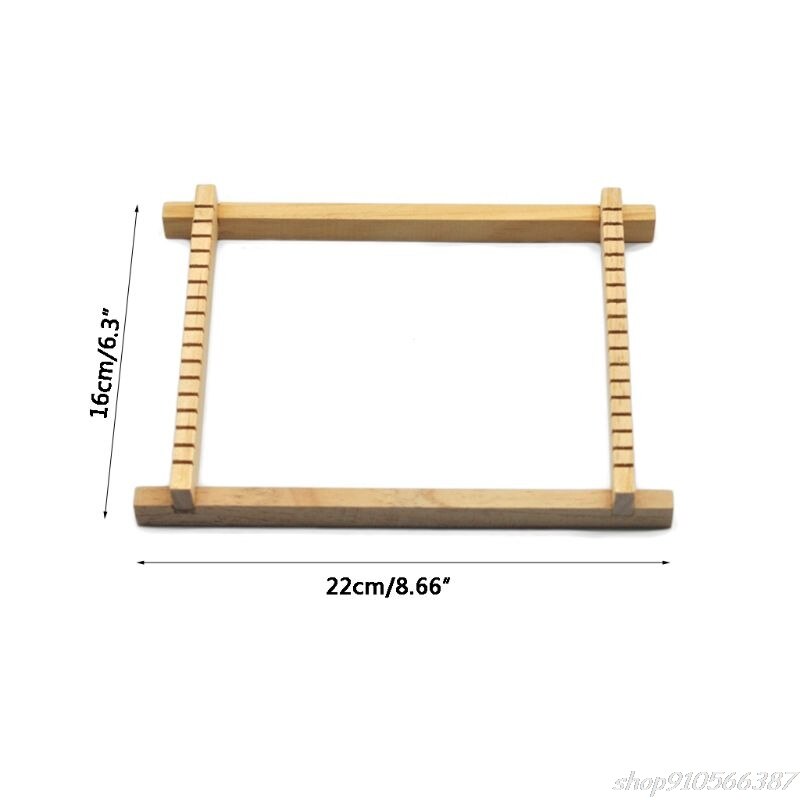 1 Set Houten Breien Weefgetouw Tapijt Handgeweven Machine Diy Handgemaakte Tool Voor Beginners Kinderen O02 20